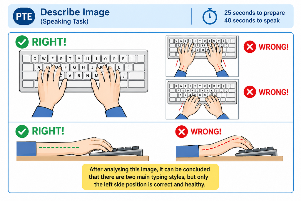 PTE describe image random chart from IELTS Interface
